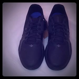 Shoes for Crews men black size 9 work shoes